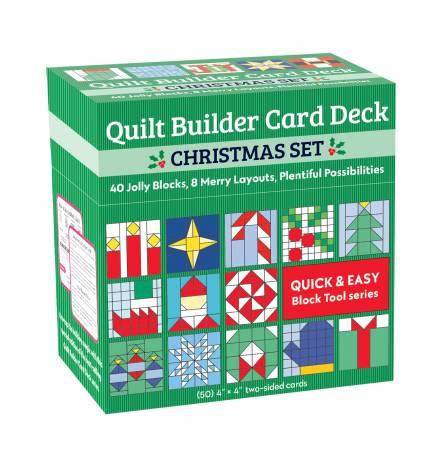 Quilt Builder Card Deck Christmas Set # 20556