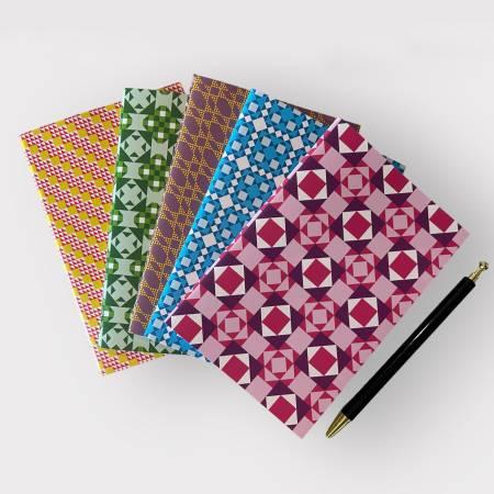 Quilt Jazz Soft Notebooks Set # BQ-SN5QJ