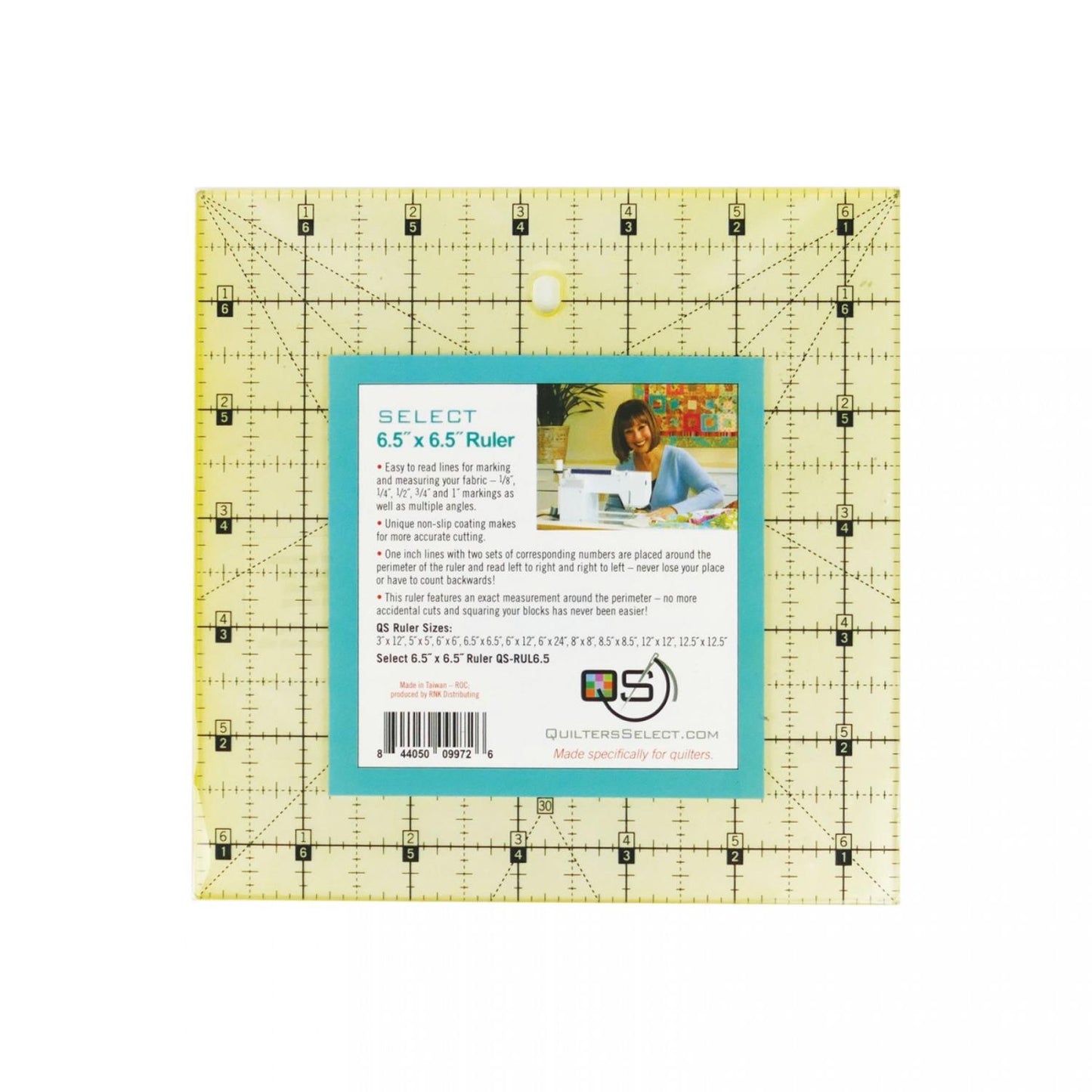 Quilters Select 5 1/2" x 5 1/2"  Ruler - QS-RUL55N