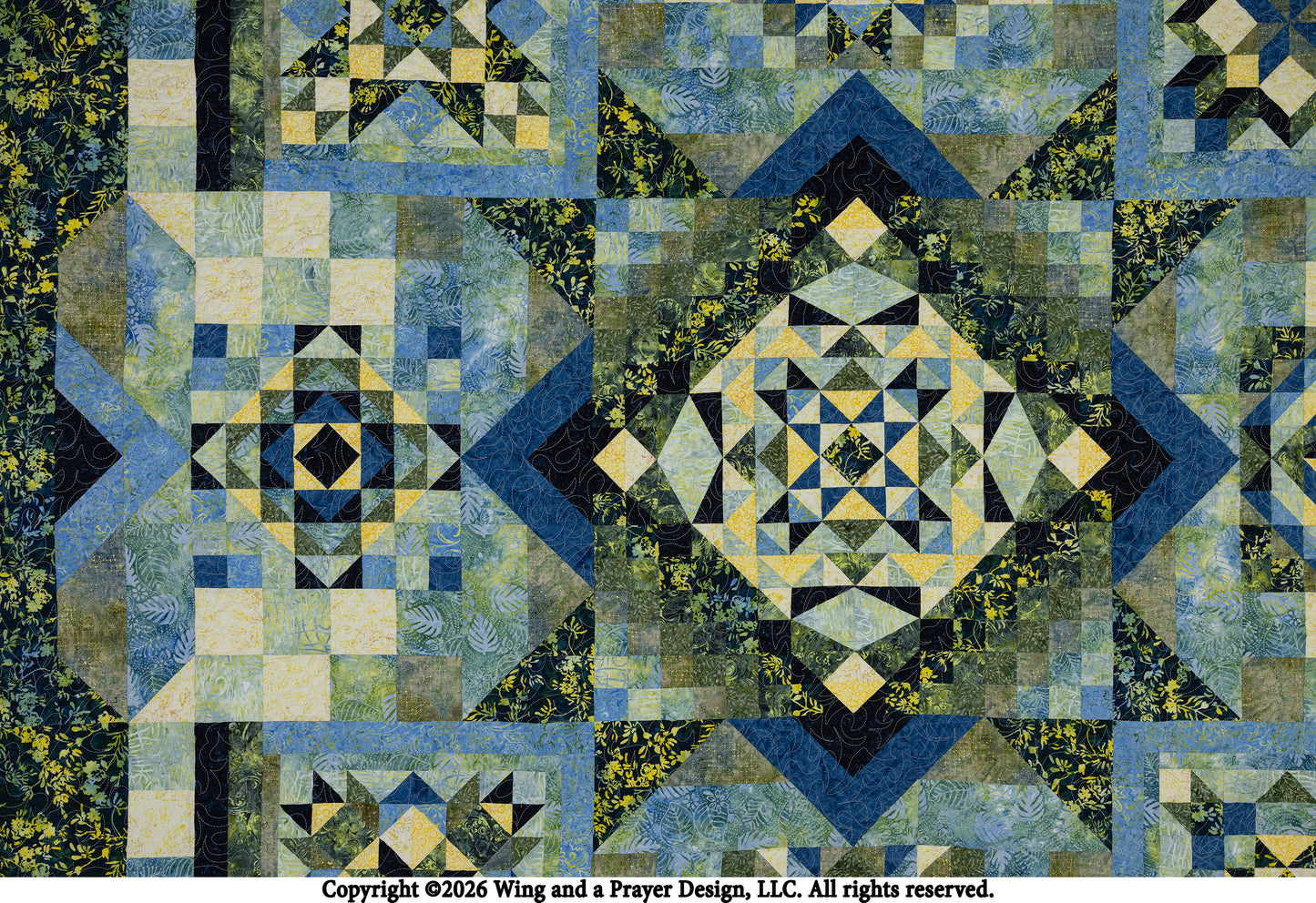 Radiant Meadow Block of the Month - Full Kit Purchase - Pre-Order