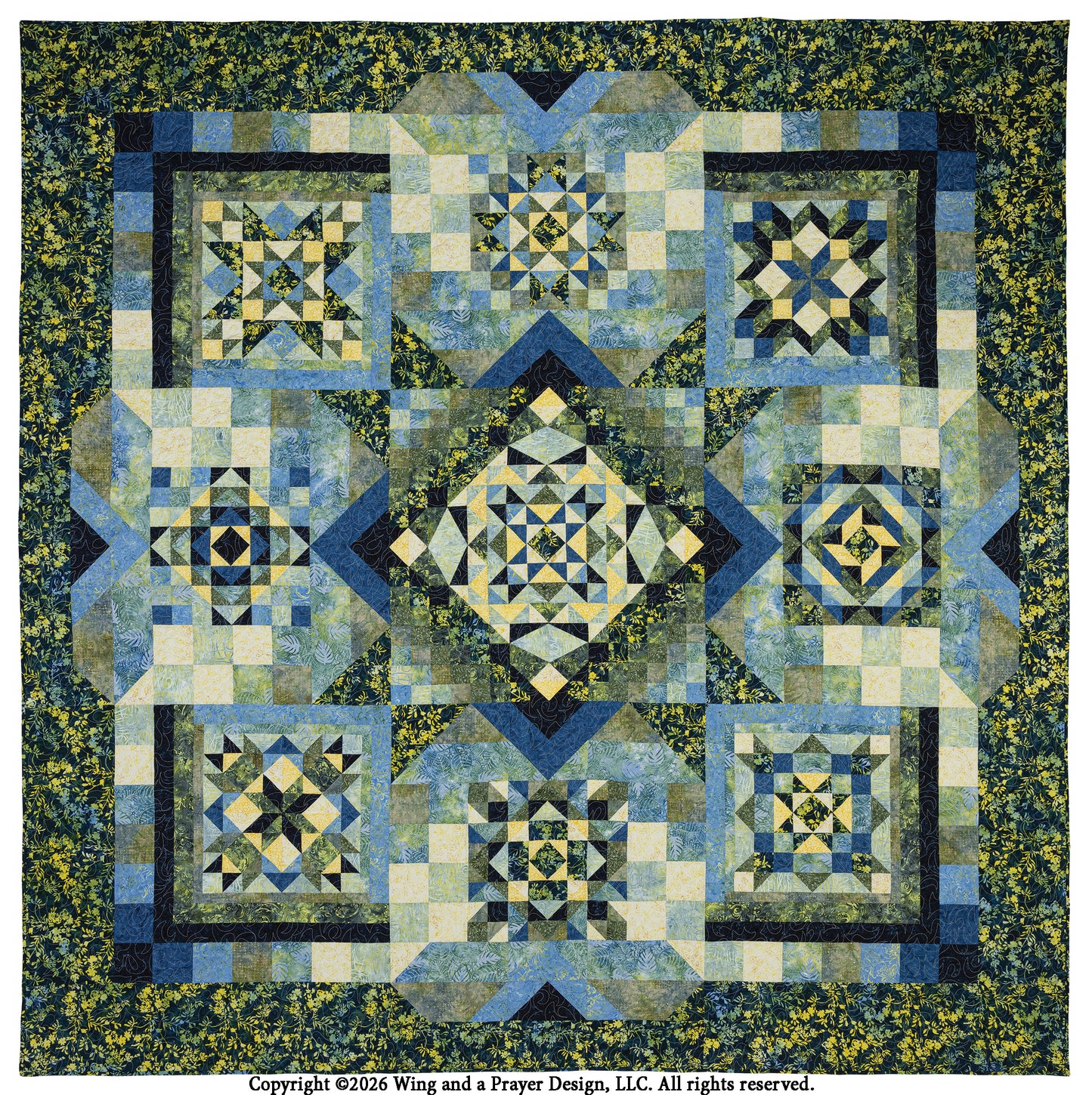 Radiant Meadow Block of the Month - Full Kit Purchase - Pre-Order