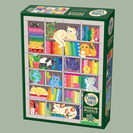 Rainbow Cat Quilt  Puzzle - 1000 Piece - 40046