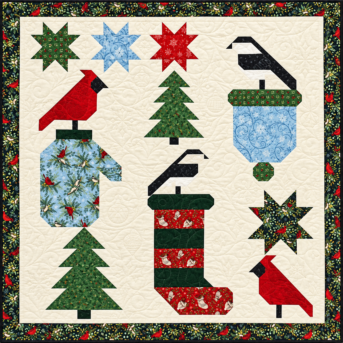 Ready For Snow Quilt Kit