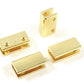 Rectangular Strap End Cap 3/4" - Gold - EBCAP-6GO