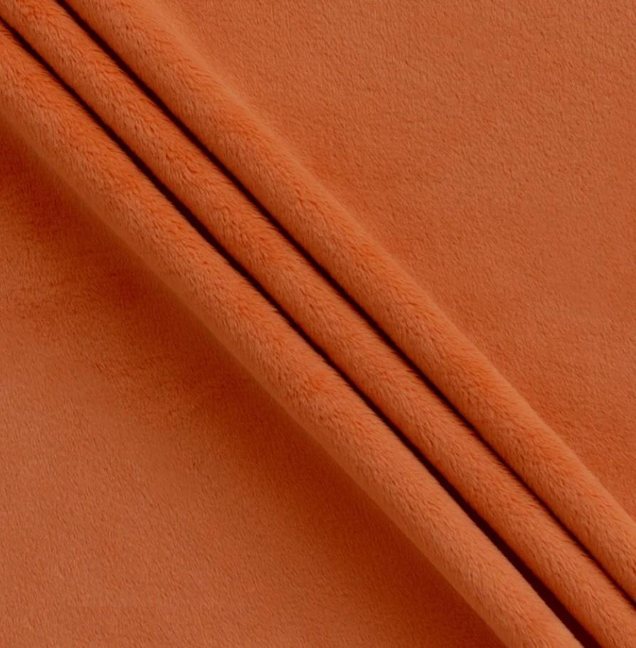 Red Pine Cuddle Solid 90" -  Rust