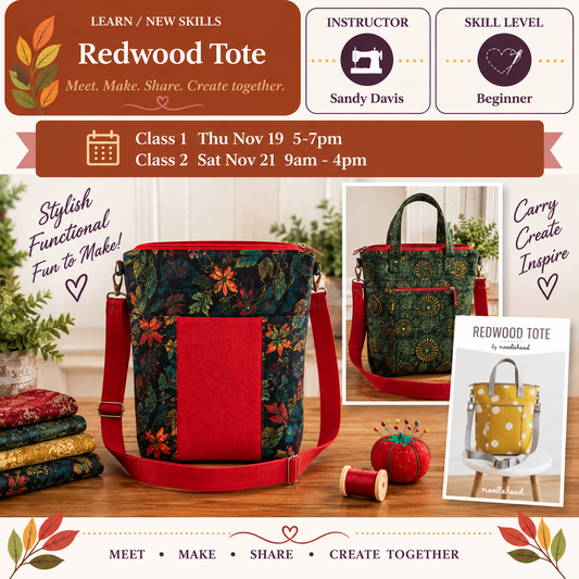 Redwood Tote - Starts Thu Nov 19 @9am