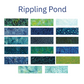 Rippling Pond Block of the Month - Fat Quarter Insurance Bundle