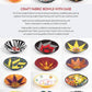 Round Fabric Art Bowls # 11506