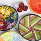 Round Fabric Art Bowls # 11506