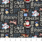 Rudolph the Red Nosed Reindeer - Phrases - Charcoal RD1006-96