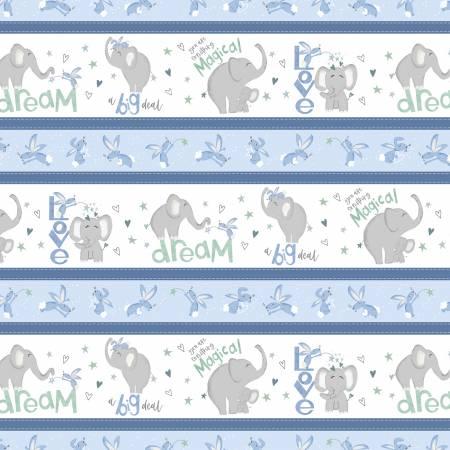 Safari Lullaby Multi Repeating Stripe - 36262-147