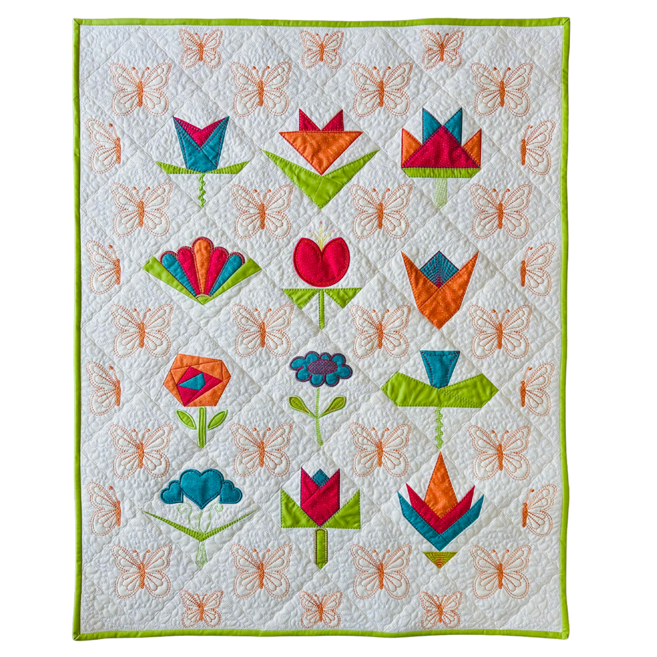 Sampler Bouquet Machine Embroidery Downloadable Files