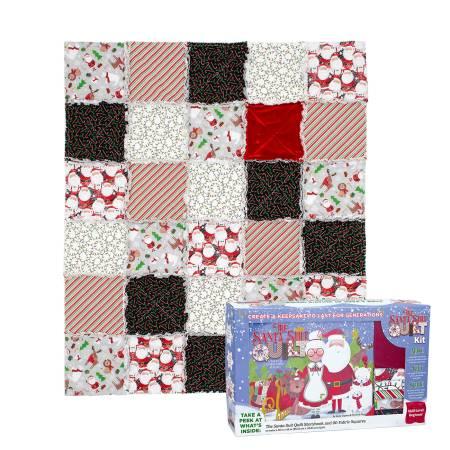 Santa Suit - Multicolor - Quilt Kit Box # 3W-SSQK-BOX