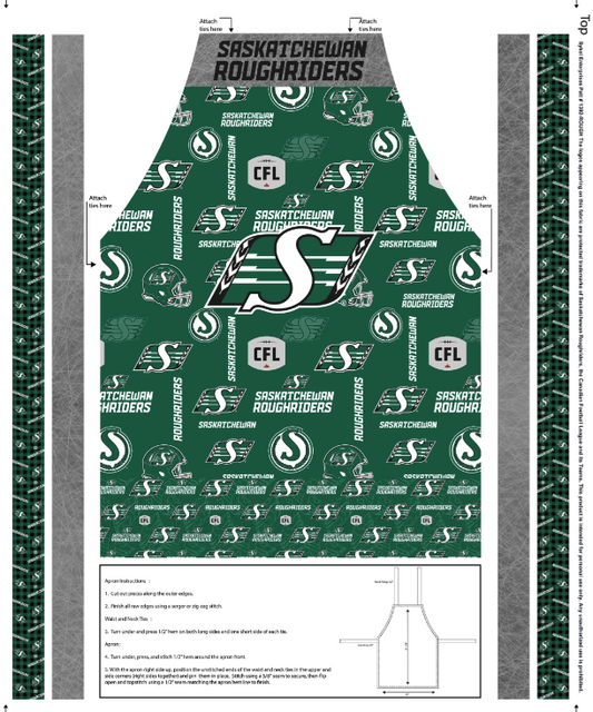 Saskatchewan Roughriders Panel - 1379Rough