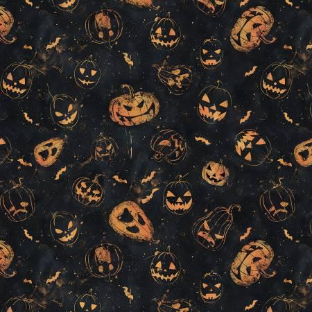 Scary Spice - Black Jack O Lanterns 9 Inch # 8828S-99
