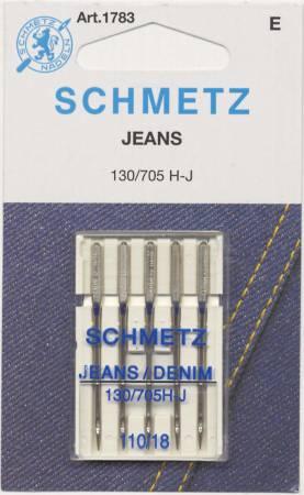 Schmetz Denim/Jeans Machine Needle Size 18/110 # 1783