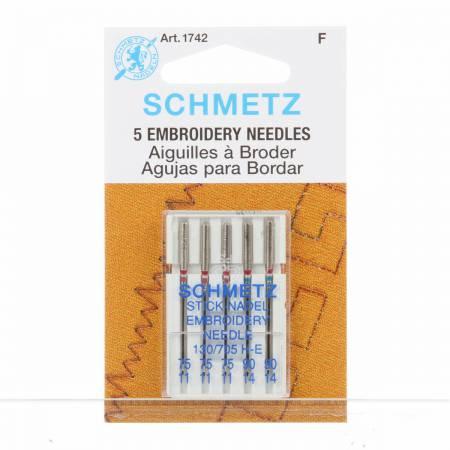 Schmetz Embroidery Needle - 1742