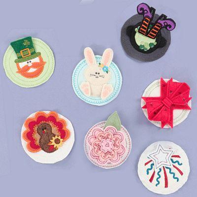 Seasonal Jar Toppers # KD5148