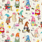 Sew Many Gnomes - CD2484-Cream - Pre-Order