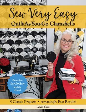 Sew Very Easy Quilt-As-You-Go Clamshells # 11574