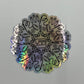 Sewing Machine Mandala Holographic Sticker