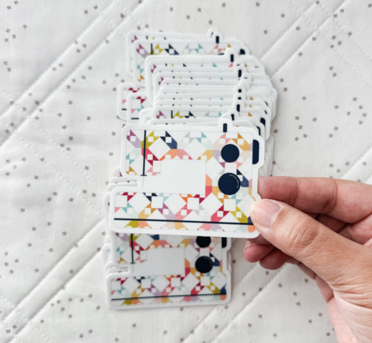 Sewing Machine Stickers 