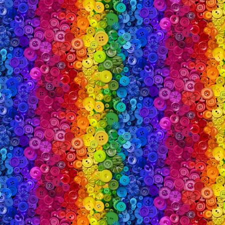 Sewing Room Buttons - Button Wave Stripe - CD3202-Multi