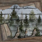 Slate Bear Panel 36 Inch repeat # 8565PS-79