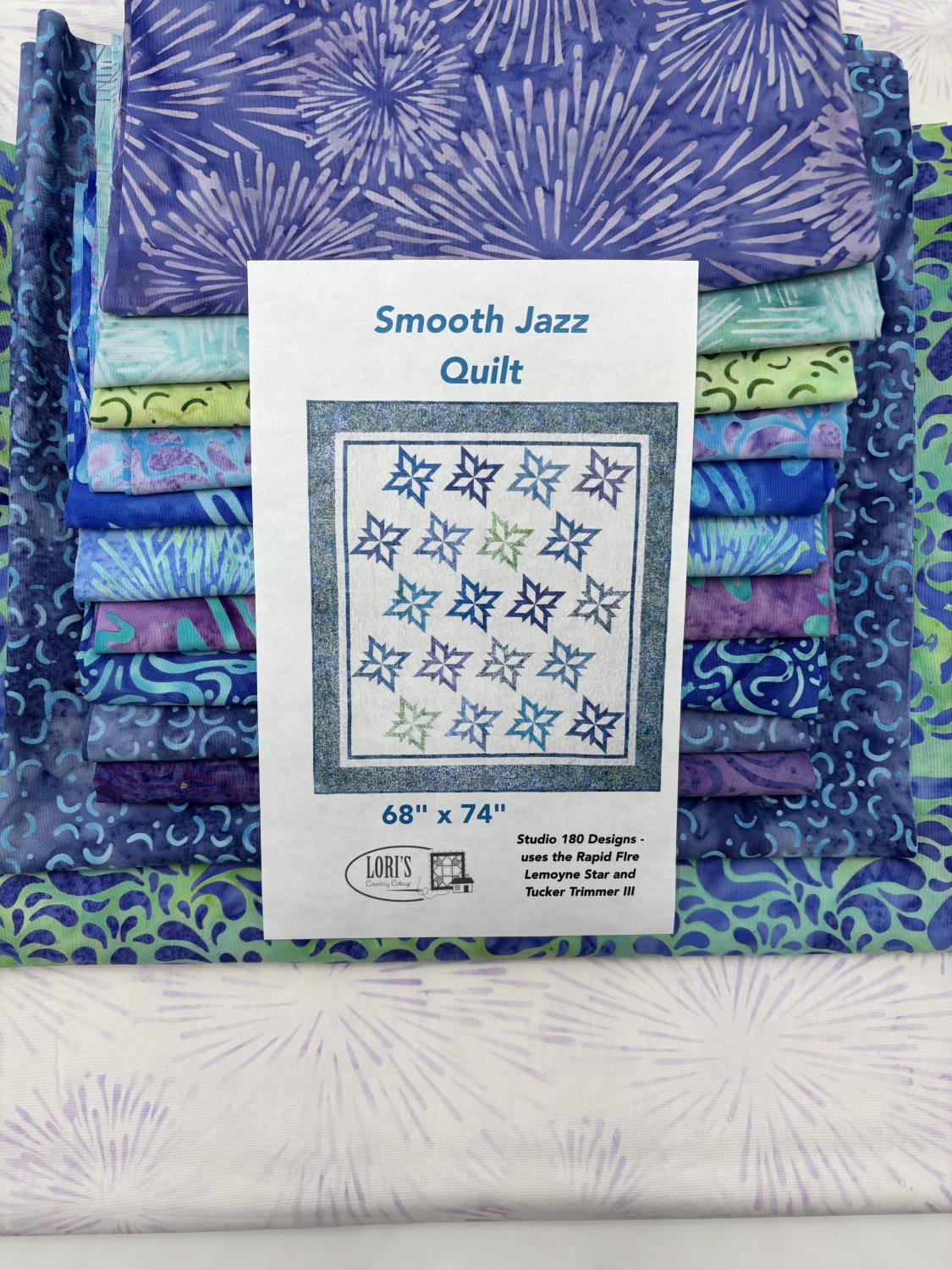 Smooth Jazz Lap Quilt Kit