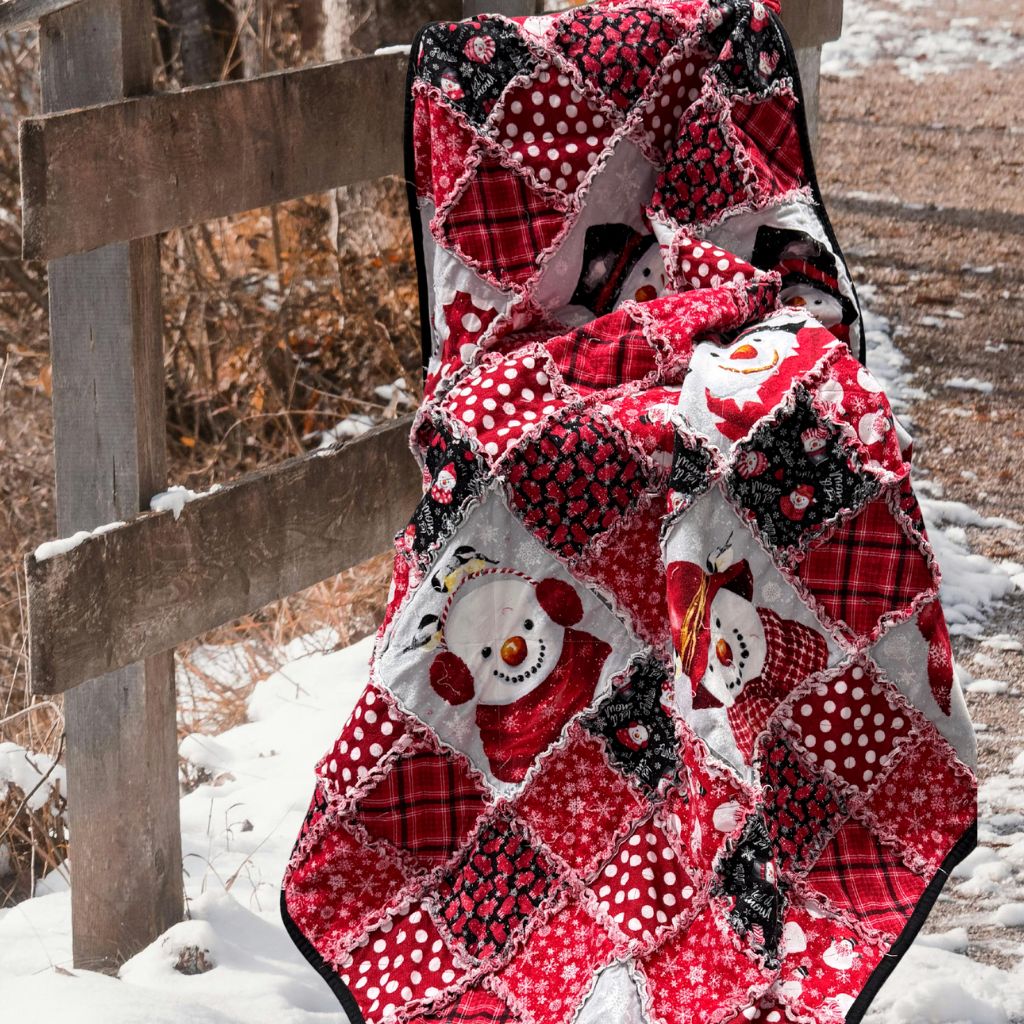 Snow Crew Rag Quilt Kit