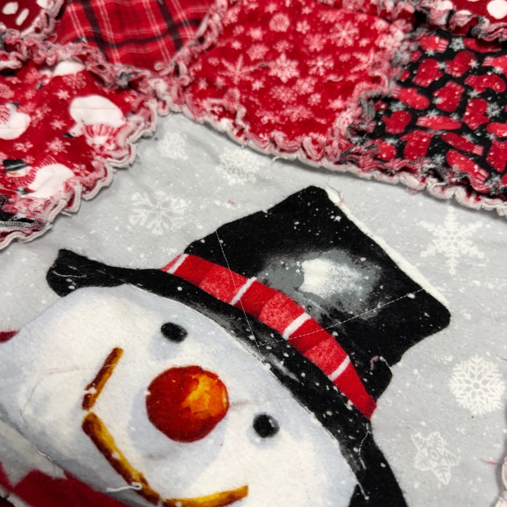 Snow Crew Rag Quilt Kit