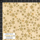 Snow Crystals Stof - Cream - 4593-206
