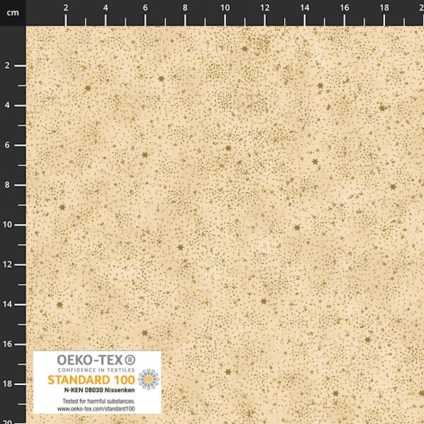 Snow Crystals Stof - Cream - 4593-209