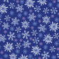 Snowflake Wishes - Wintery Snowflakes Navy - 15191-56