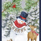 Snowman Panel 24 Inch  # 2093P-77