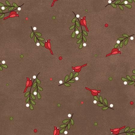 Snowtop Mountain - Brown Bunches Flannel # F11164M-A