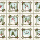 Snowtop Mountain - Cream Frames Flannel # F11161M-E