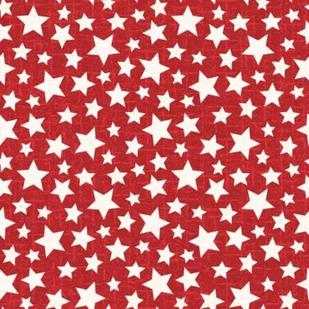 Snowtop Mountain - Red Star Flannel # F11165M-R