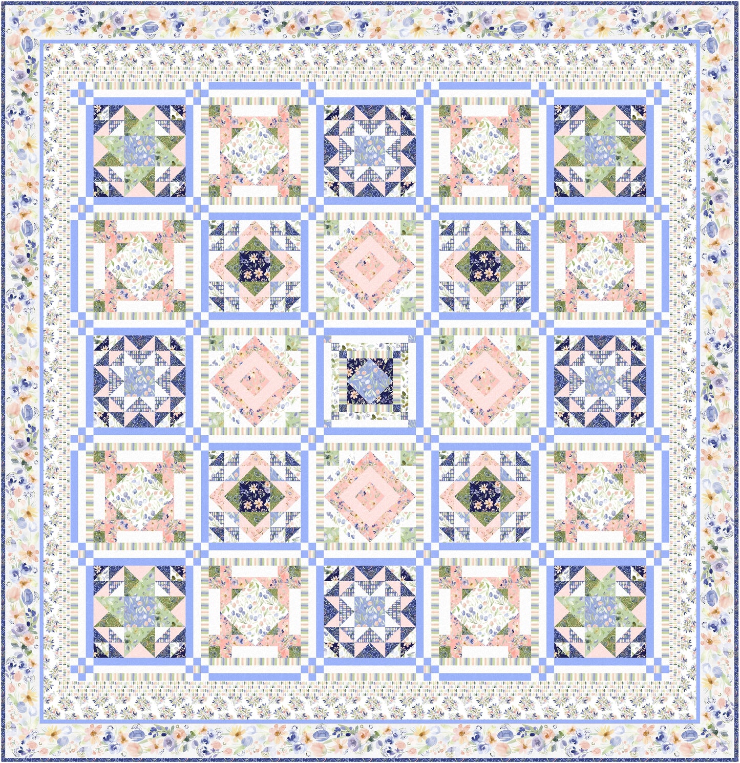 Soft Block of the Month - Full Kit Purchase Pre-Order Starts end of March 2027