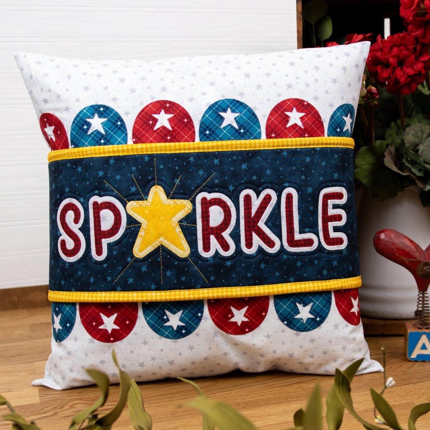 Sparkle Pillow Wrap & Cover