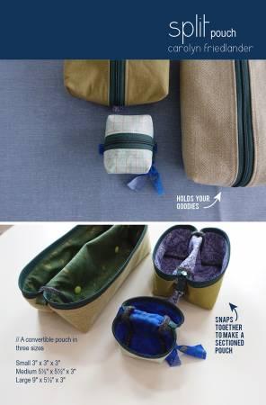 Split Pouch Pattern # CF1602