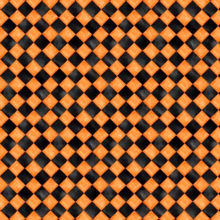 Spooky Tails - Harlequin Texture Orange # 33937-889