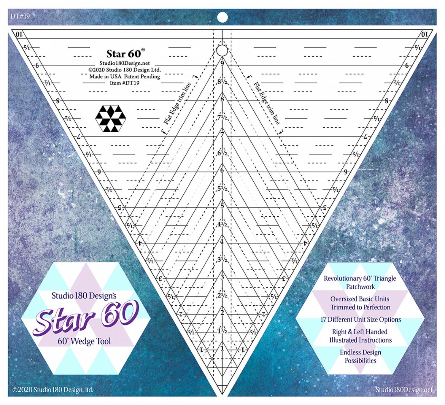 Star 60 Ruler - DT19 – Lori's Country Cottage