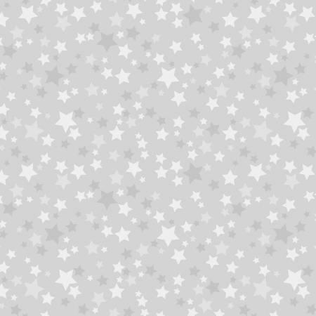 Stars Flannel - Grey - F10692M-K