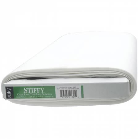 Stiffy Firm Tear-Away Stabilizer White 20" - 216-25