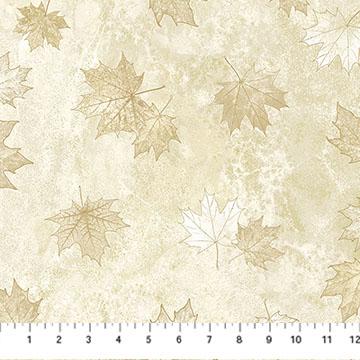 Stonehenge Oh Canada 14 - Large Tonal Leaf Beige - 29017-12