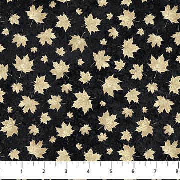 Stonehenge Oh Canada 14 - Two Tonal Leaves - Black/Beige - 29020-99