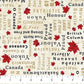 Stonehenge Oh Canada 14 - Words - Beige Multi - 29019-12