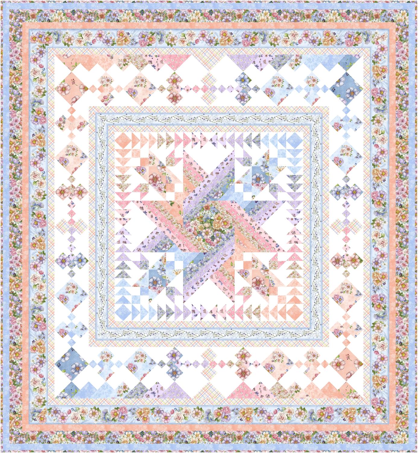 Storytale Blooms Block of the Month - Full Kit Purchase - Starts end of April 2027 - Pre-Order