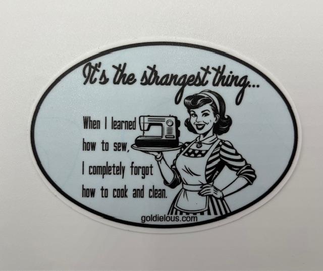 Strangest Thing Sticker